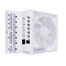 Lian Li Edge Series - 1000W Full Modular Power Supply (Fan USB Hub Included) - Gold - ATX 3.1 - PCIE 5.1 Support - 12V-2x6 Connector - L-Shape Design for Dual Chamber Case - White (EG1000G.WH)